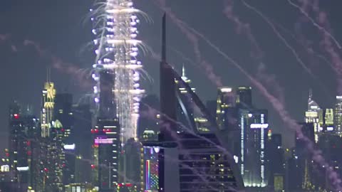 Dubai firework