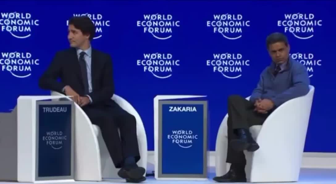 WEF Endorses Trudeau for the - Forced Industrial Revolution