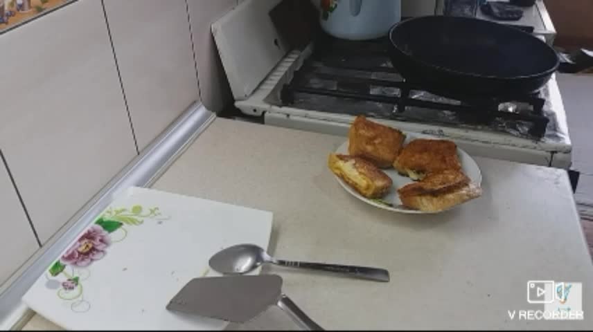 сочные гренки с сыром