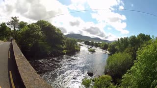 Mark Clark Portrush walking and driving around Cranny Falls 2016.