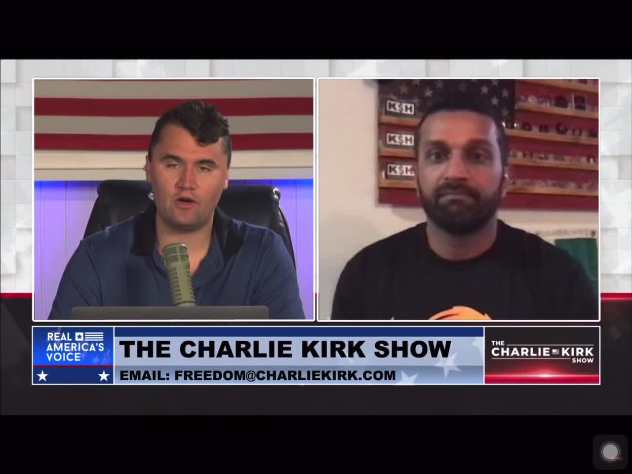 Kash Patel and Charlie Kirk discuss using sheriffs and DAs to get accountability.