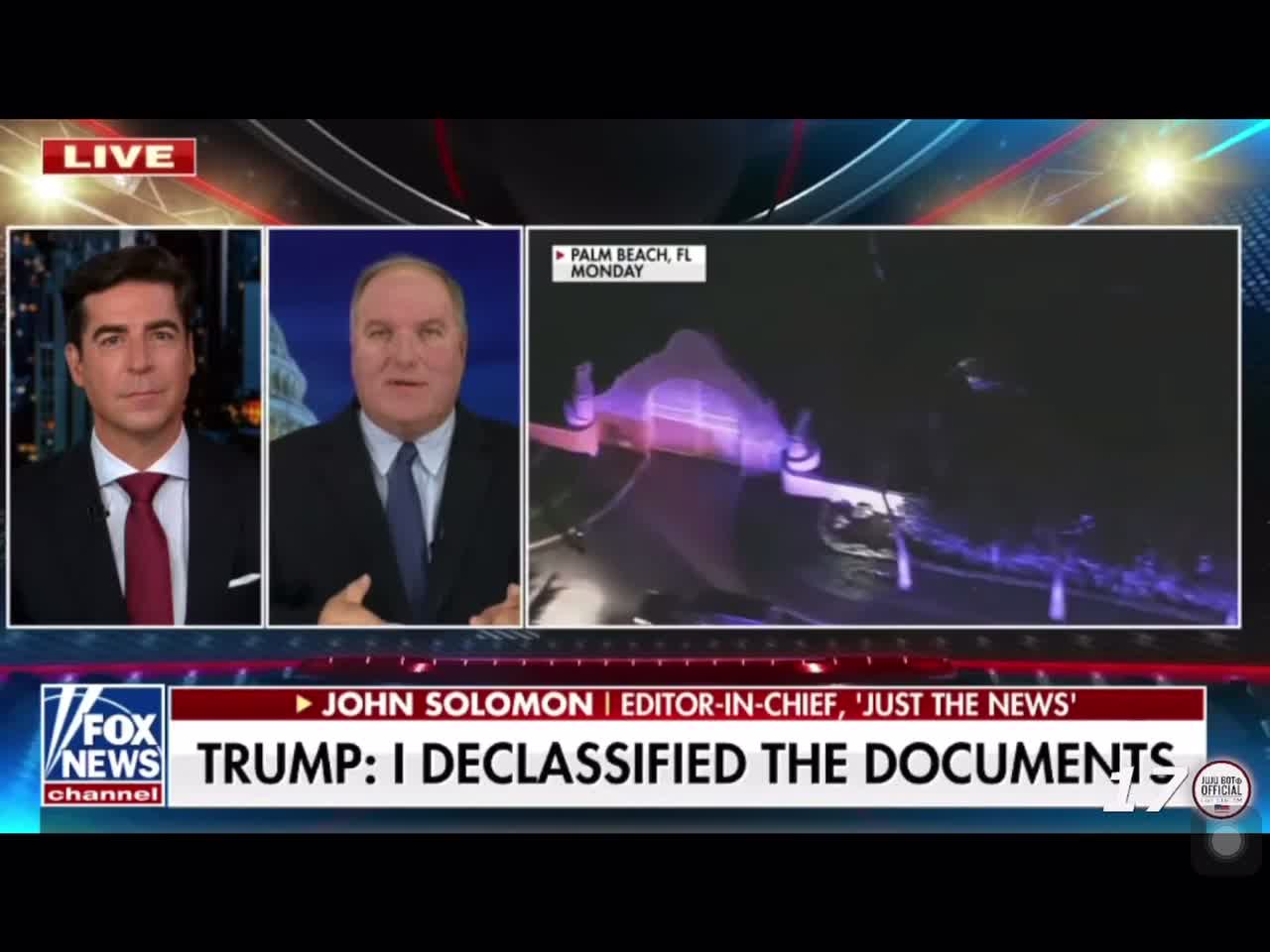 John Solomon confirms the predicate for the FBI warrant.
