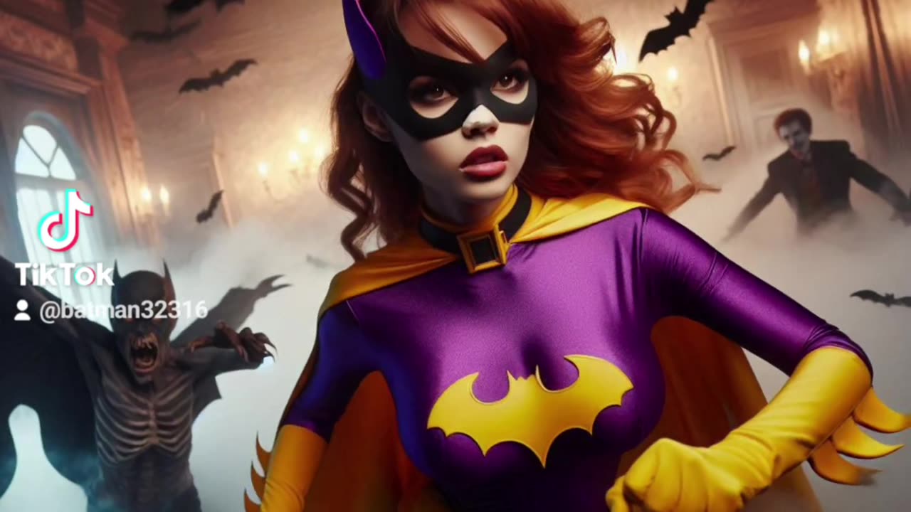 Batgirl ai art