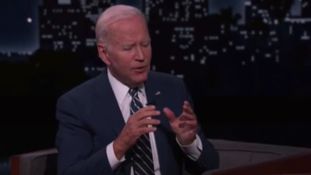 Biden on Kimmel "biracial ads" blunder 6-8-2022