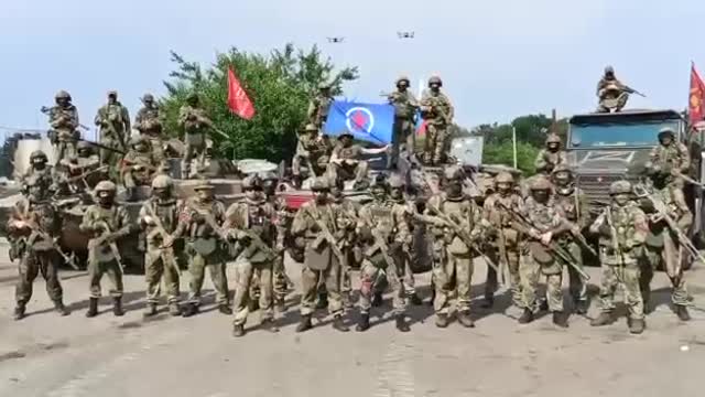 26. samostatná jednotka zvláštního určení Bars ruské Federální gardové služby jde do boje na Donbase