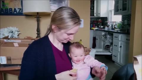 Funny baby,and mom Awesome baby