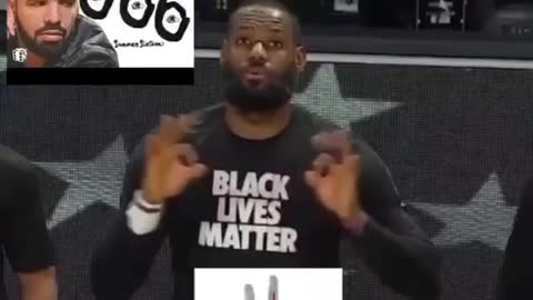 Lebron James, Satanist. This guy plays all of you fans as suckers...