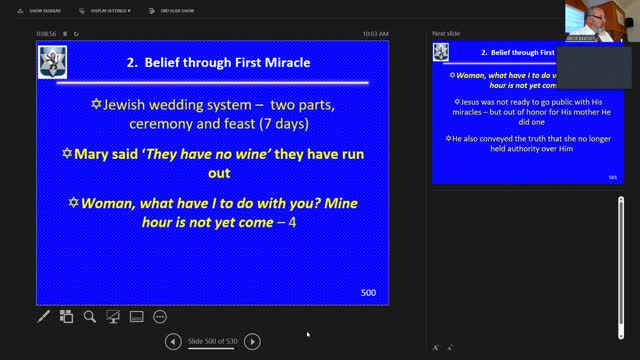 Sunday July 24, 2022 Life of the Messiah 49