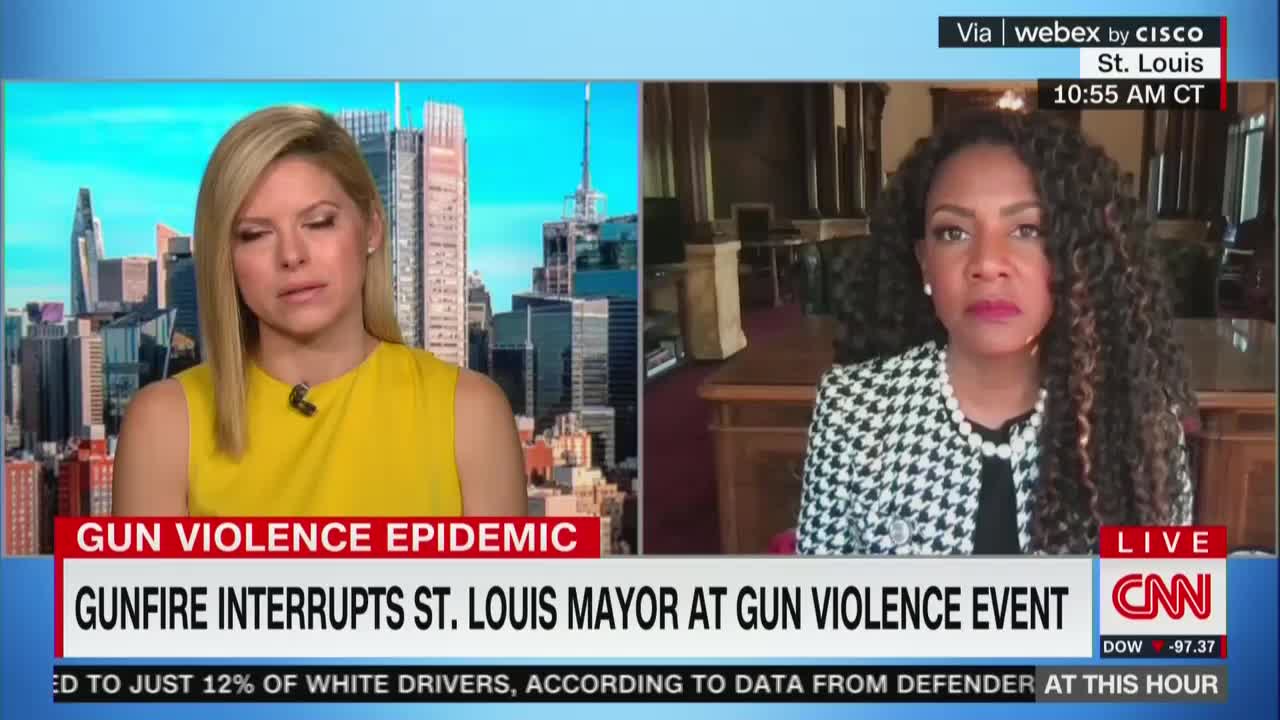 Shots Ring Out While St. Louis Mayor Gives Press Conference on Combating Gun Violence