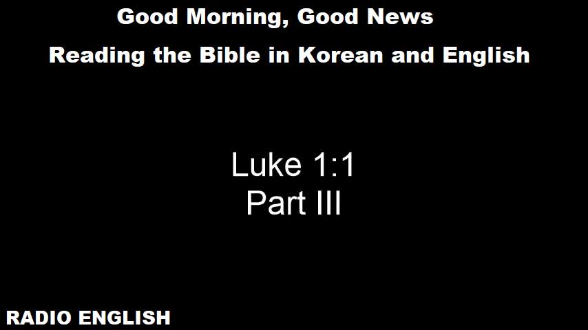 Radio English | Luke 1 | Part III