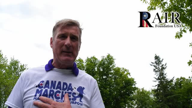 Maxime Bernier arrives with James Topp - June 30th