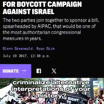 Why make sure nobody questions your history