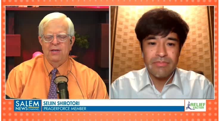 Dennis interviews Japaese Prager Force Member