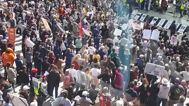 Australia Protestors