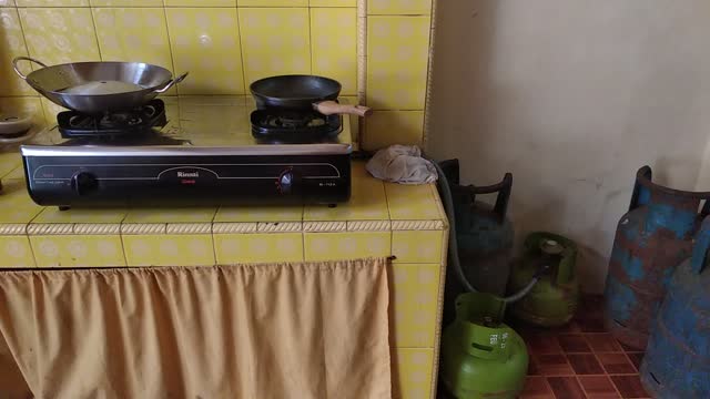 what do you think when you see an Indonesian cooking kitchen like this?