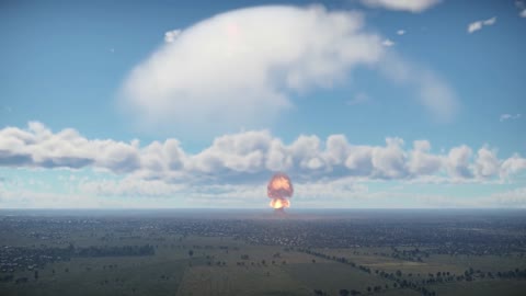 Nuclear Bomb RDS-4 Explosion Remake