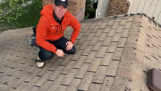 Organic Shingle fails Brittleness Test