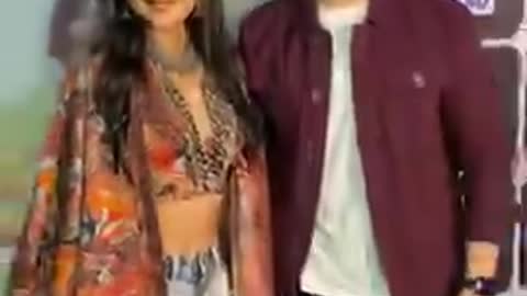 Kanika Mann and Raj Anadkat SPOTTED During Their Song Promotions_batch