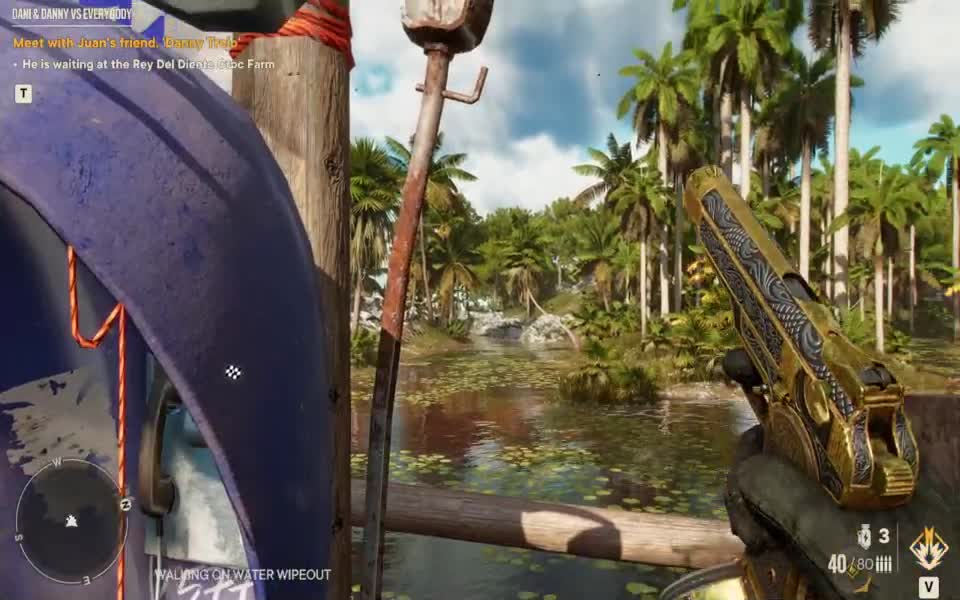"Far Cry 6" Gran Premio Race "Walking on Water Wipeout" Run Through.