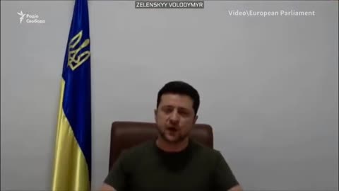 VOLODYMYR ZELENSKY ADDRESS TO EUROPEAN PARLIAMENT - MARCH 2022