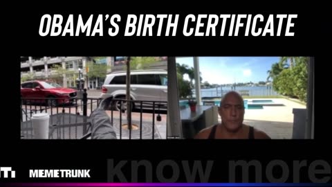Obama’s Birth Certificate