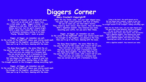 Diggers Corner