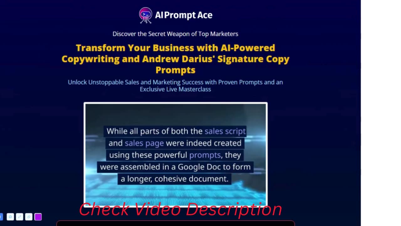 AI Prompt Ace Signature Copywriter Auto Prompts - NLAI information Demo