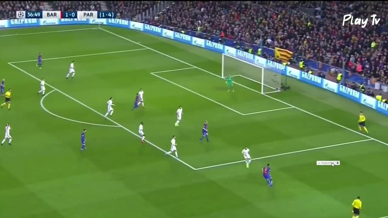 Football match messi vs psg