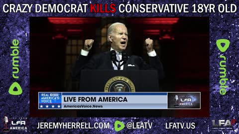 LFA TV SHORT CLIP: LEFT WING NUT KILLS 18 YEAR OLD CONSERVATIVE!