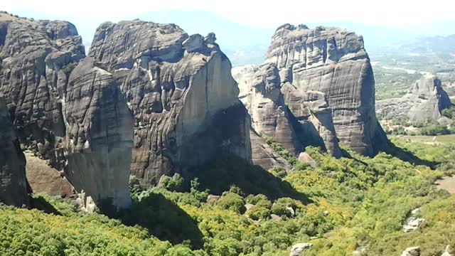 Meteora mountains