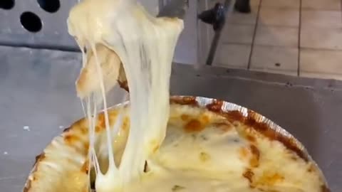 Durian pizza with cheese