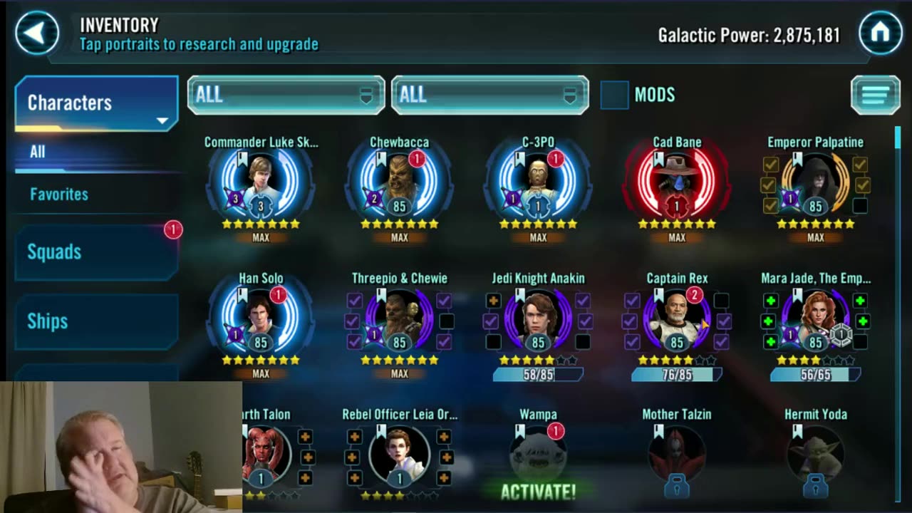 Star Wars Galaxy of Heroes Day by Day - Day 408