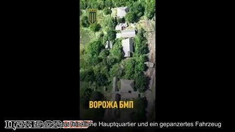 "Azov" zerstörte das feindliche Hauptquartier und ein gepanzertes Fahrzeug