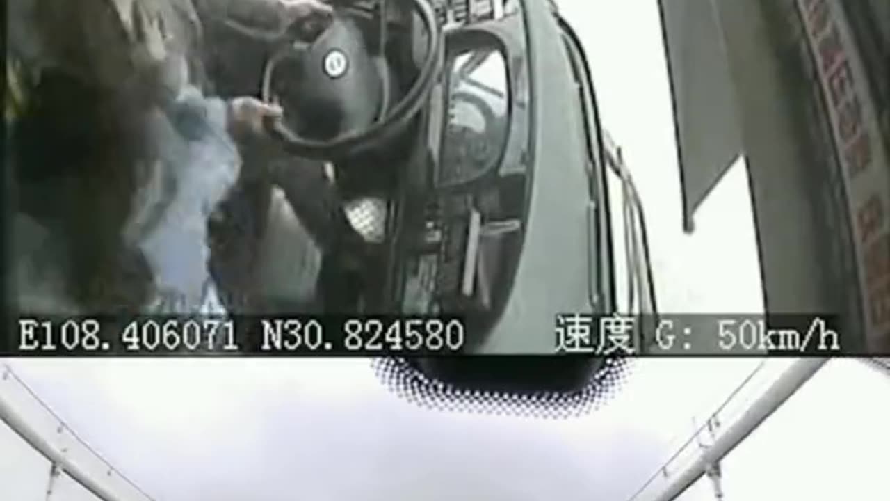 Distracted Bus Driver Drives Off Bridge