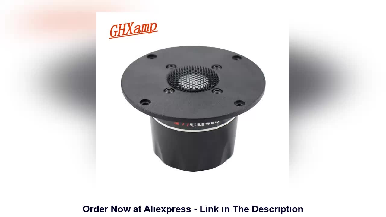 ⭐️ Speaker Ceramic Diaphragm Audio Tweeter High-end 4 Inch Fever-grade 25core Hifi Speaker Unit 94DB