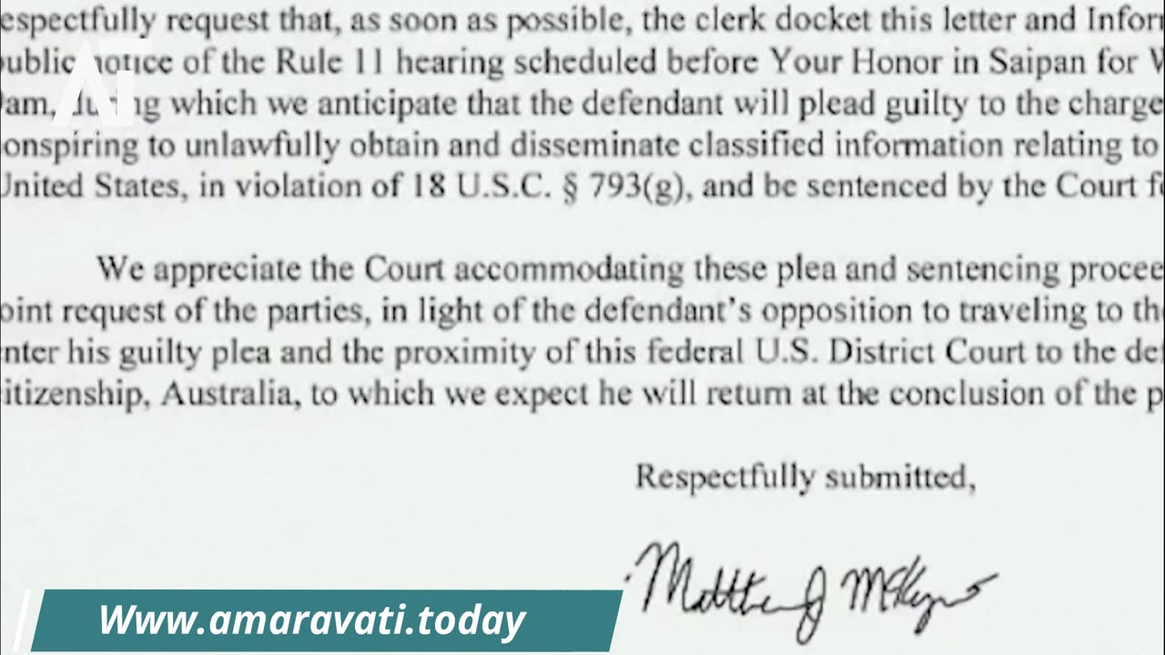 Julian Assange to Plead Guilty Returning Home to Australia | Amaravati Today