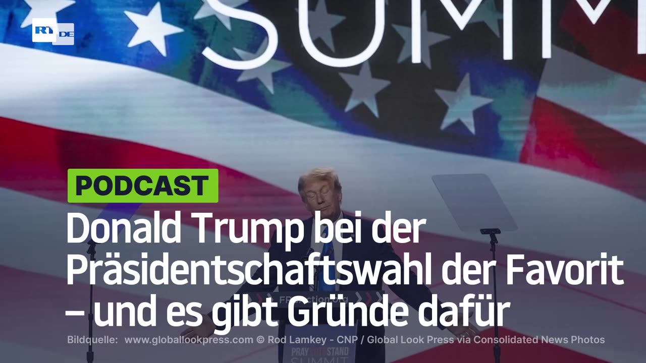 Donald Trump bei der Präsidentschaftswahl der Favorit – und es gibt Gründe dafür