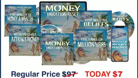 The only way to break the chains of debt and money struggle is to change your Money Vibration