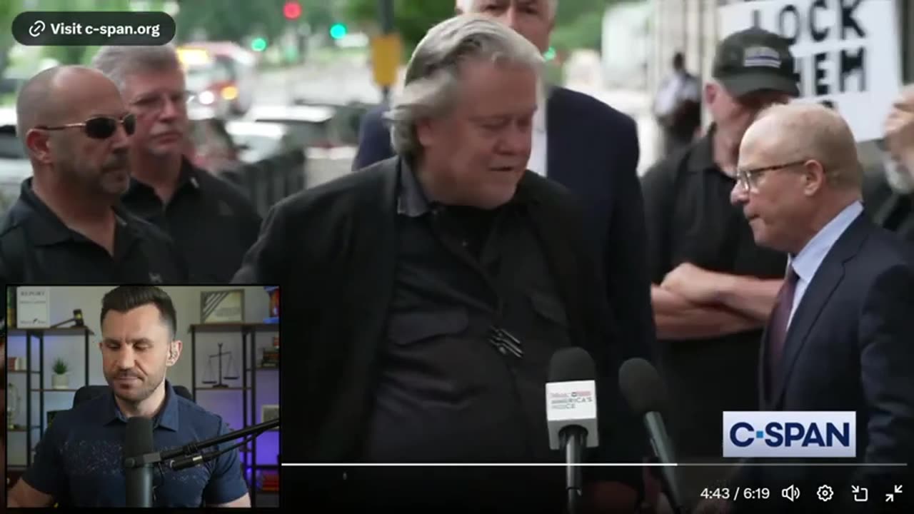 Robert Gouveia Esq. - LAWFARE: Bannon Ordered to PRISON ahead of 2024