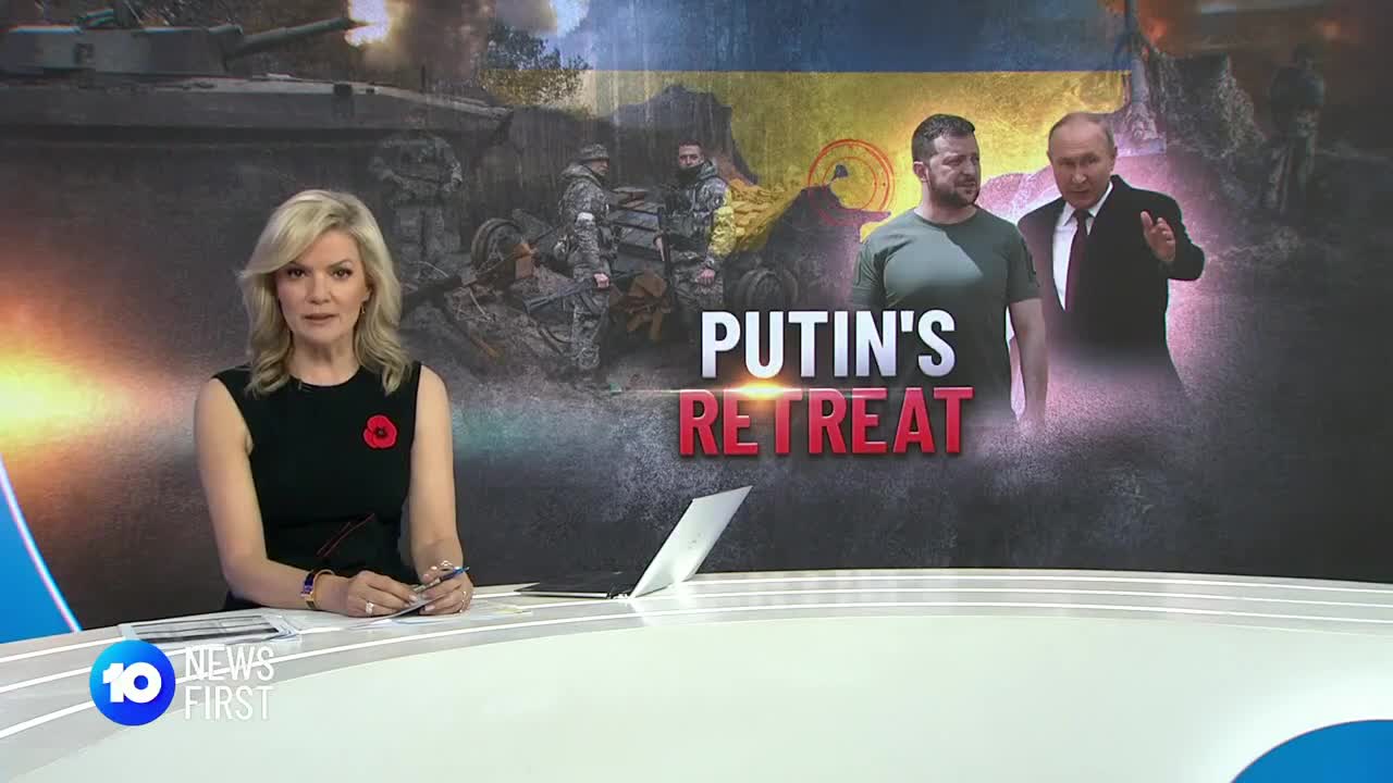 Nearly 50 Ukrainian Towns Now Liberated From Russia 10 News First