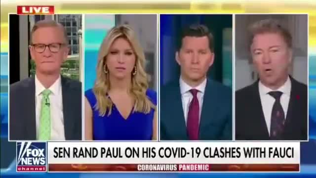 Rand Paul exposing the covid truth