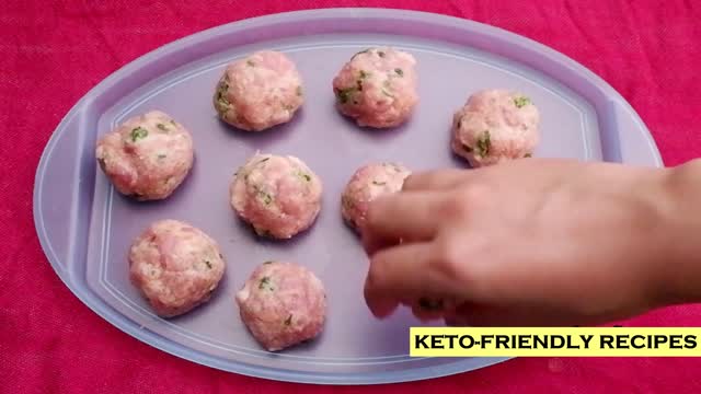 Keto Italian Pork Meatballs