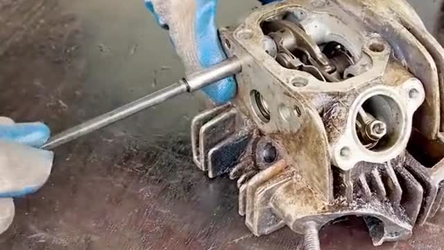 Auto parts cleaning installation