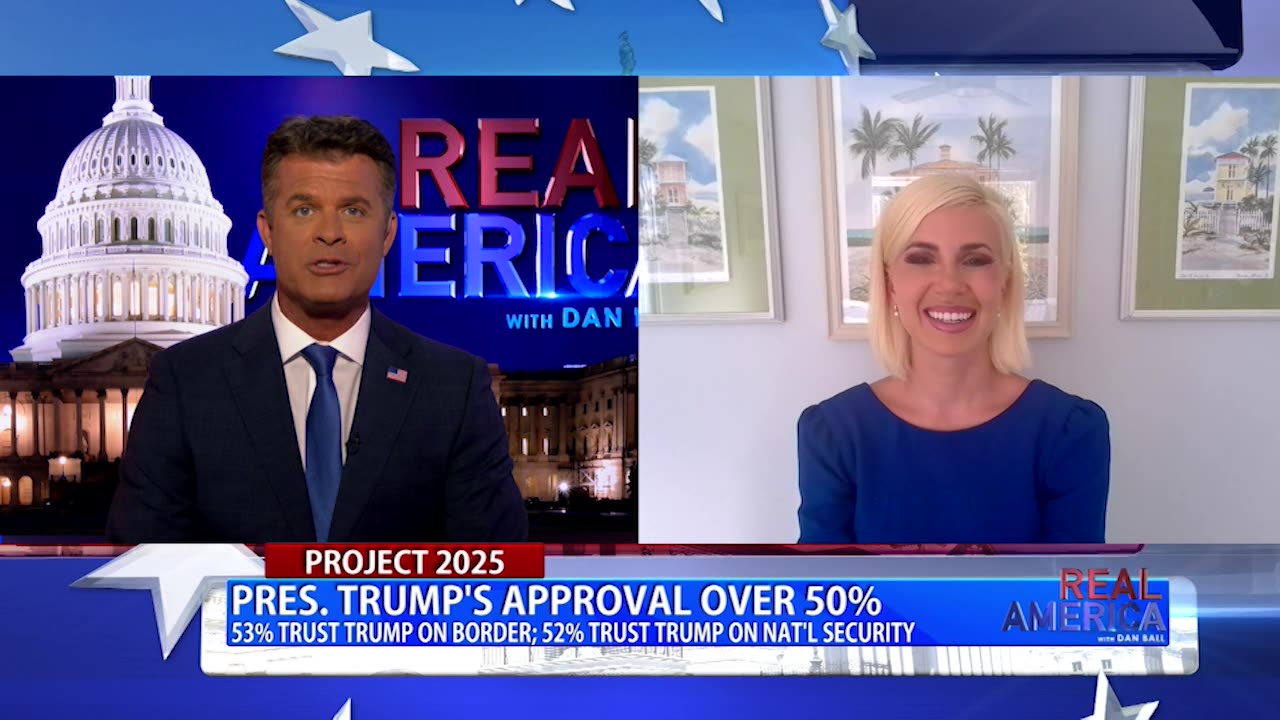 REAL AMERICA -- Dan Ball W/ Caroline Sunshine, Setting The Record Straight On Project 2025, 7/9/24