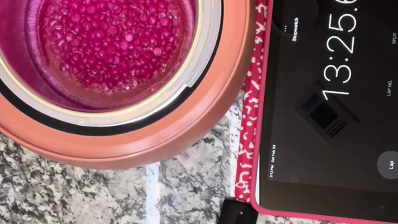 Melting and Time Test: Sexy Smooth Tickled Pink Hard Wax | Tomboii the Esthetician