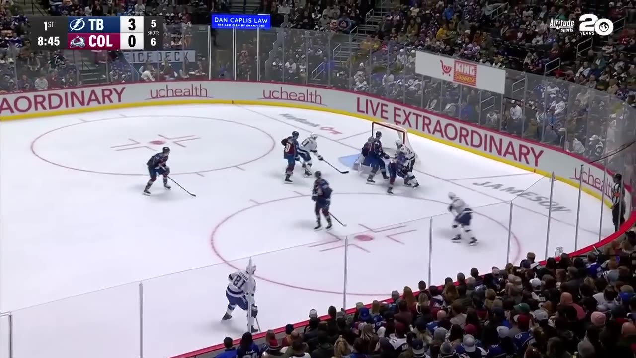 NHL Colorado Avalanche vs Tampa Bay Lightning 30/10/24