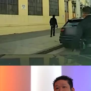 Guy Calmly Walks Away After Wild Police Chase