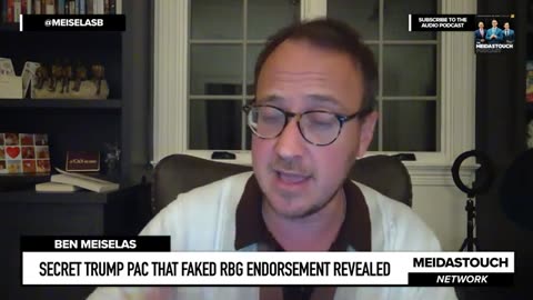 SECRET Trump PAC that FAKED RBG Endorsement REVEALED