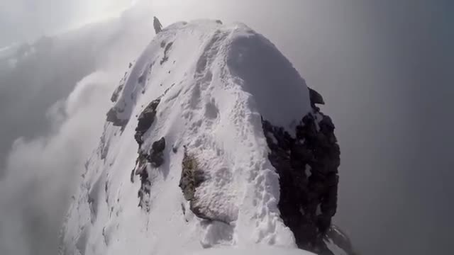 Matterhorn Summit from my GoPro, with Walter Rossini