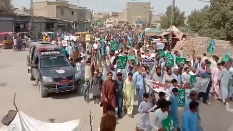 Rally in the respect of Prophet Muhammad PBUH